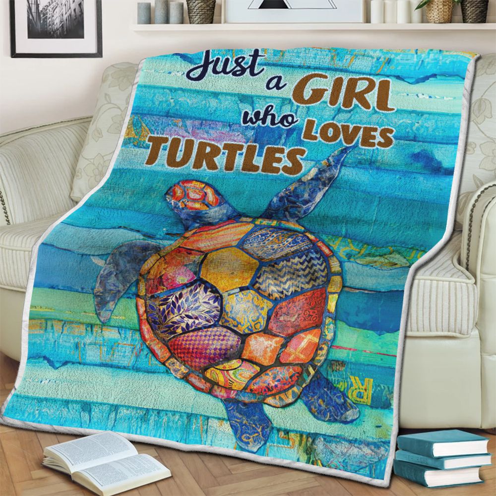 Turtle Fleece Blanket