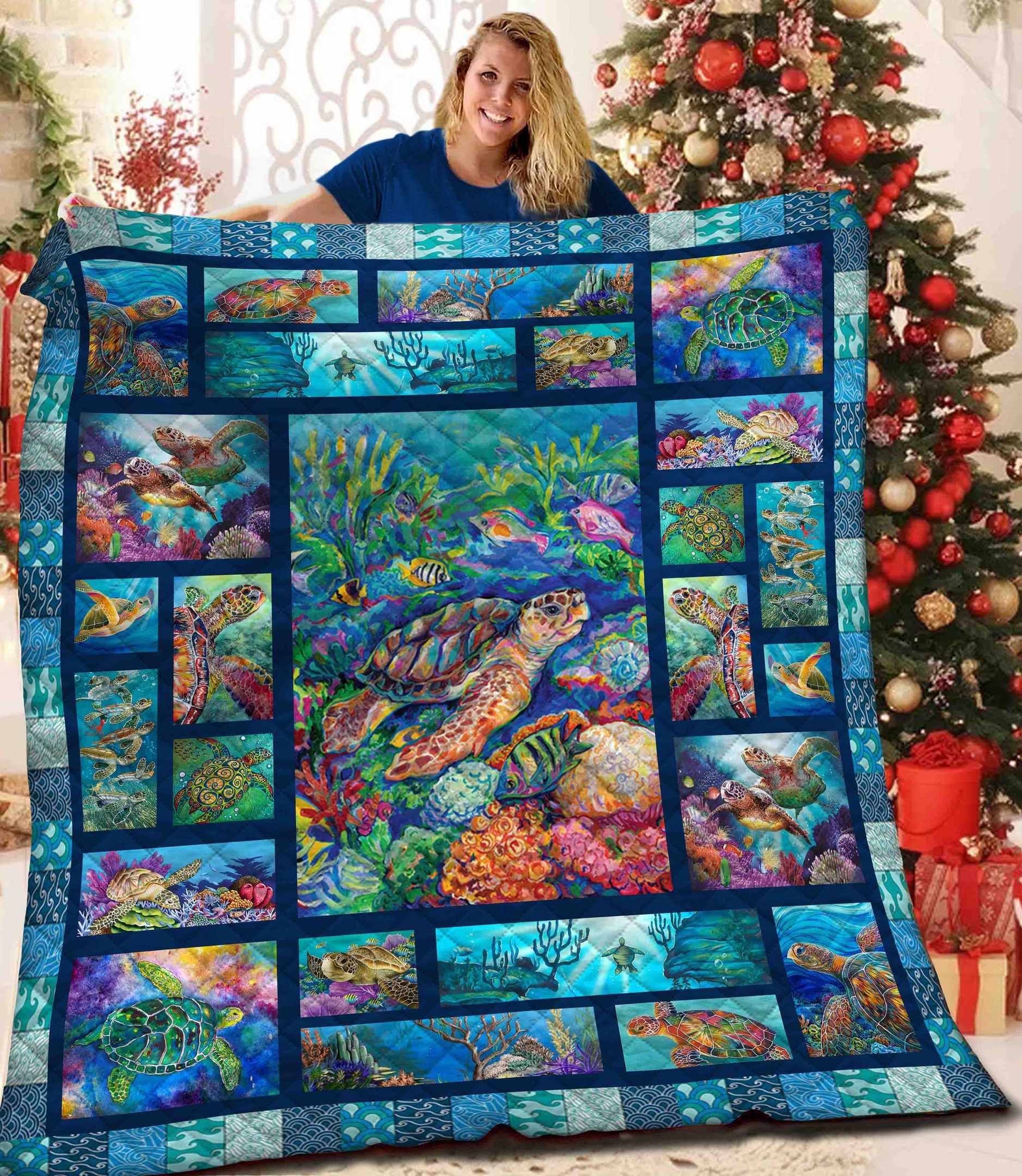 Turtle BBB071190 Quilt Blanket