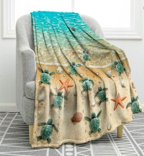Turtle Beach Sherpa Fleece Blanket