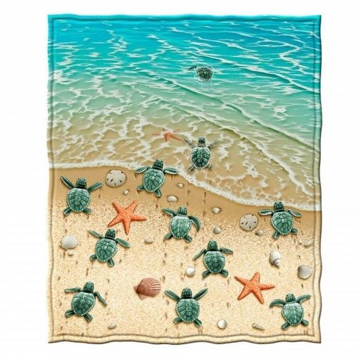 Turtle Beach Sherpa Fleece Blanket