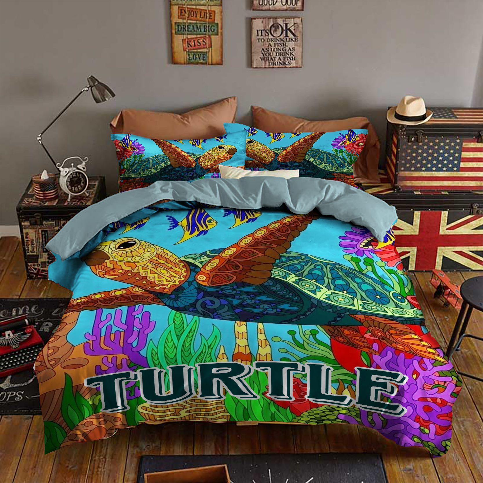 Turtle Bedding Set
