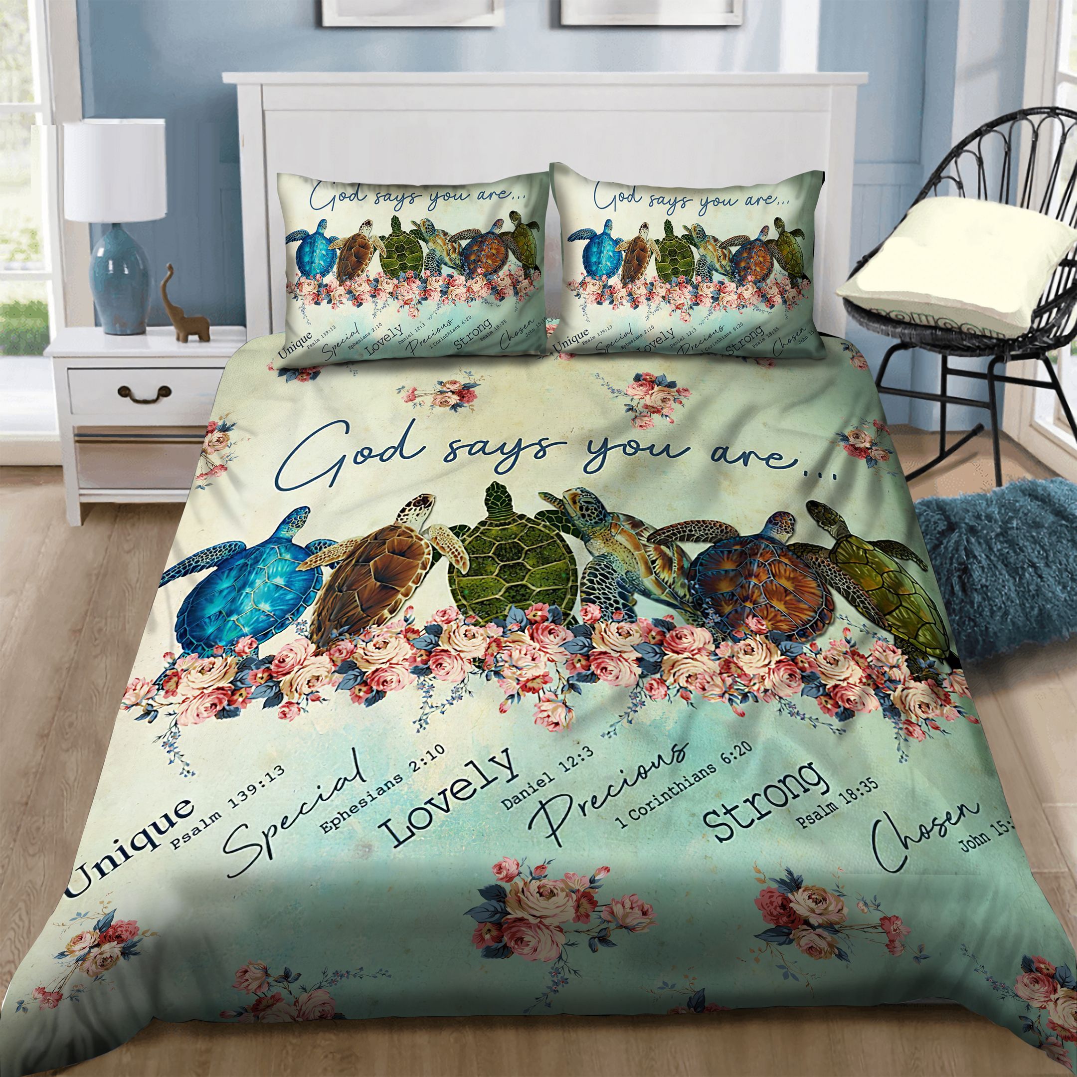 Turtle Bedding Set