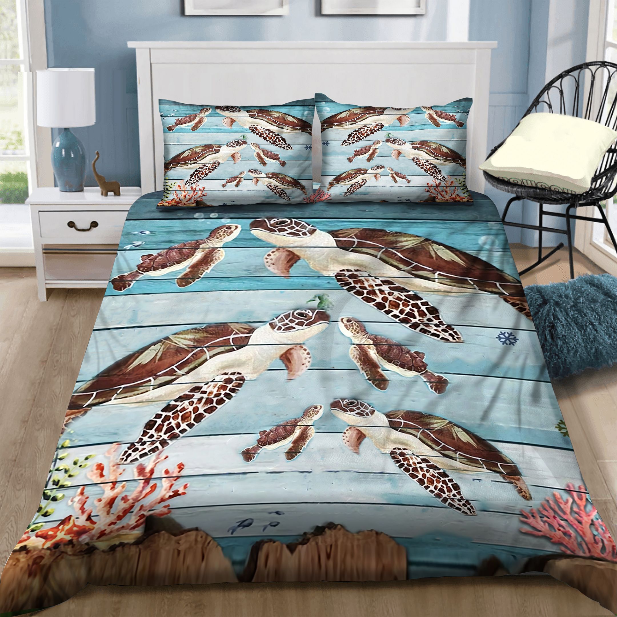 Turtle Bedding Set