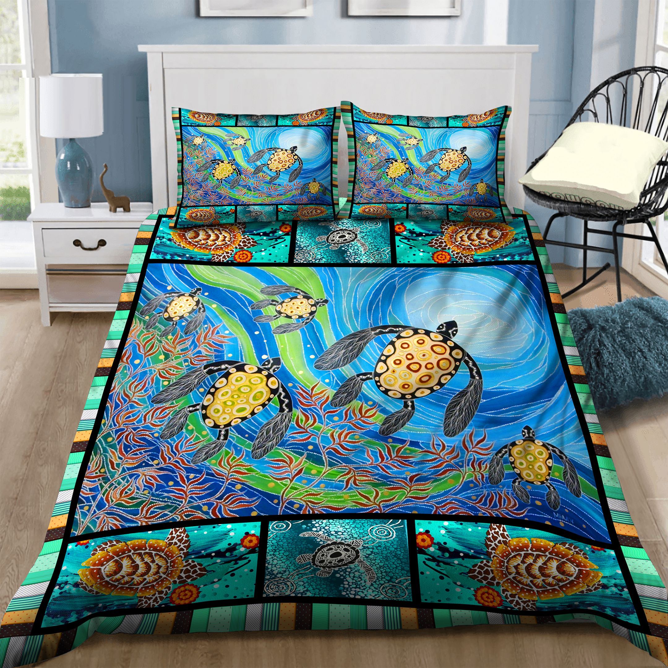 Turtle Bedding Set