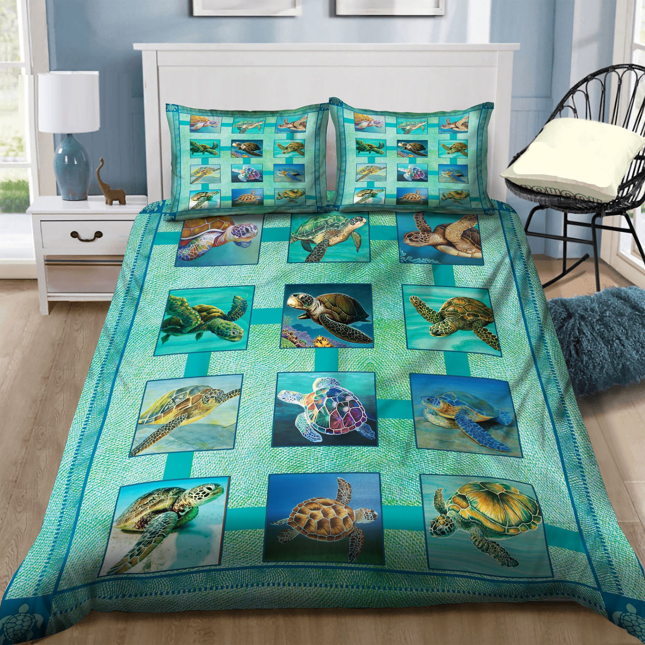 Turtle Bedding Set