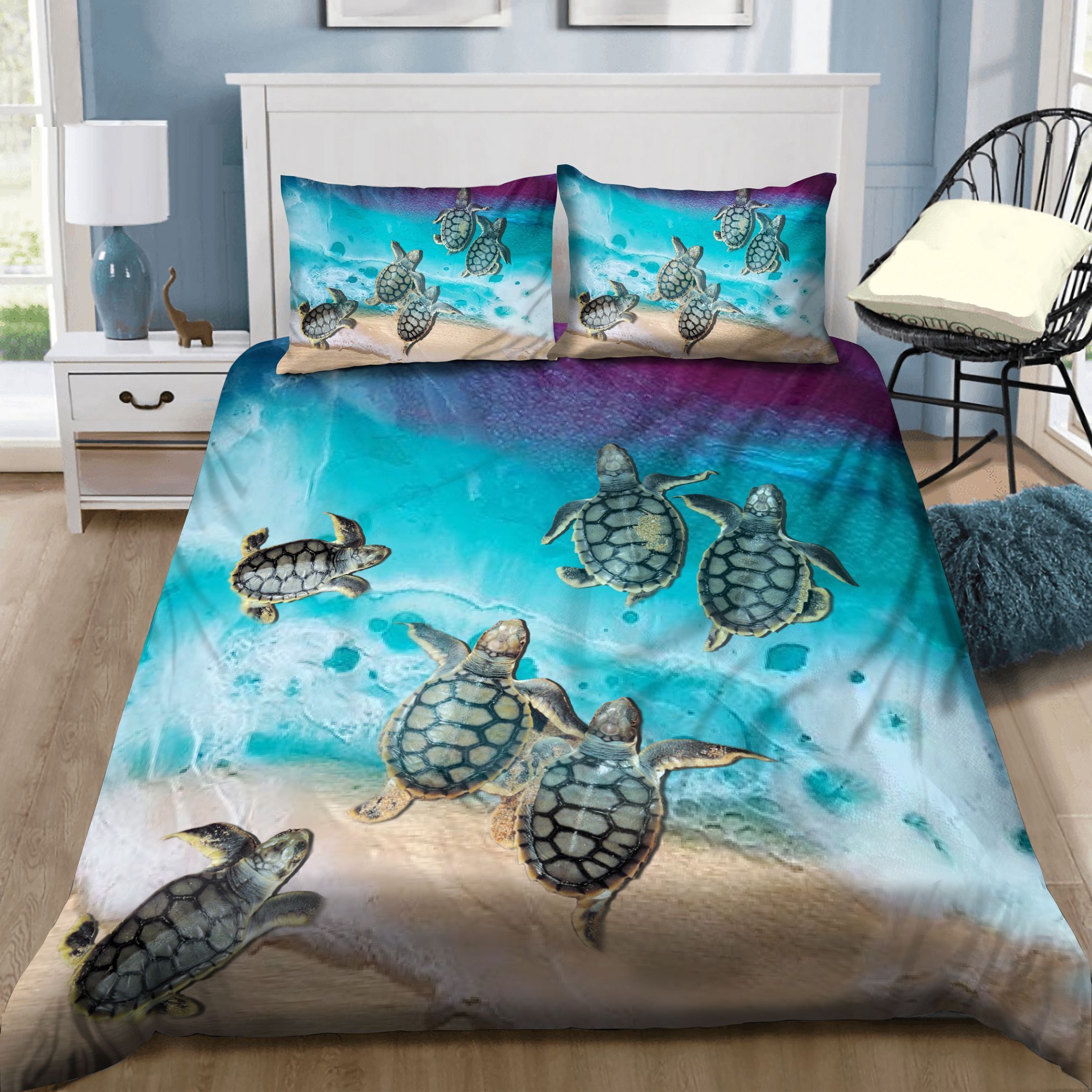Turtle Bedding Set