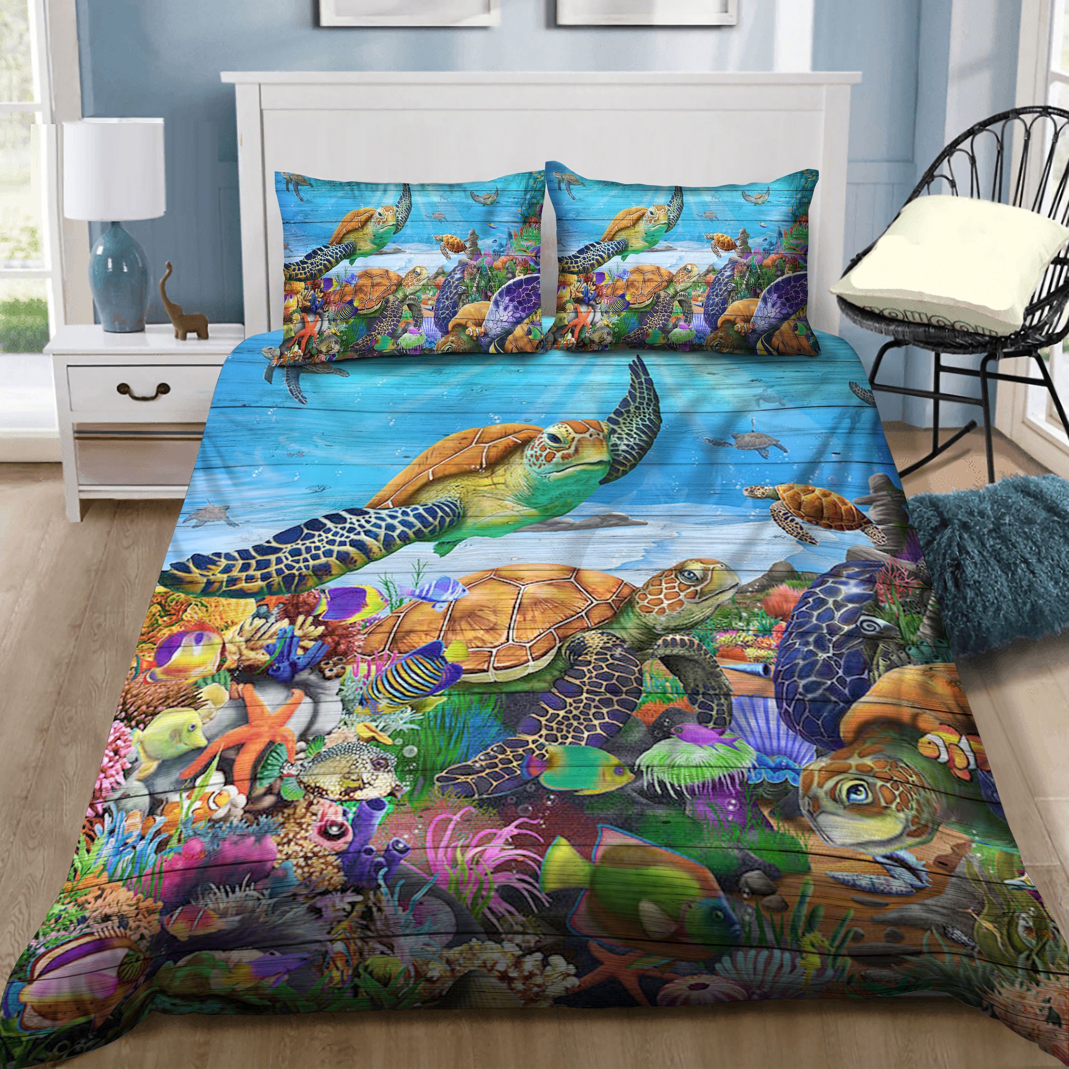 Turtle Bedding Set