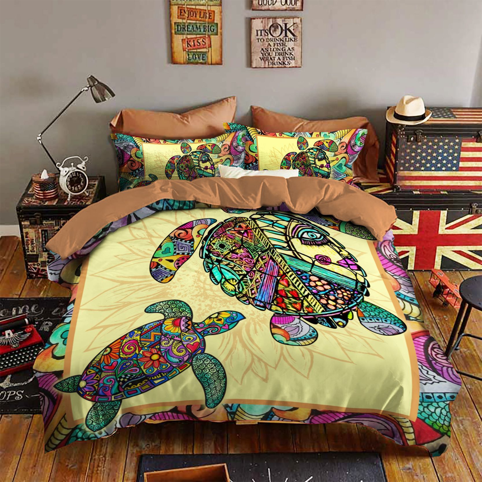 Turtle Bedding Set
