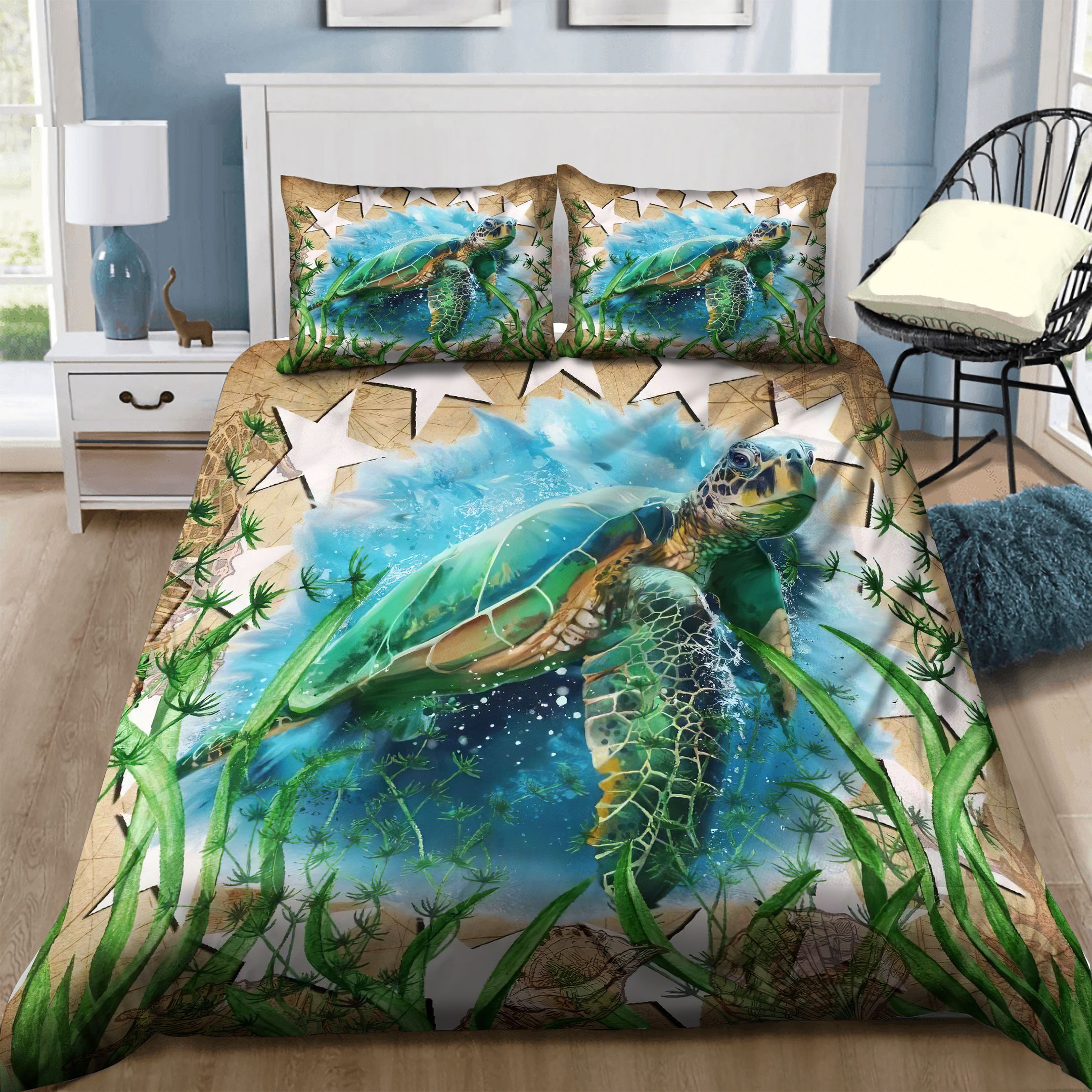 Turtle Bedding Set