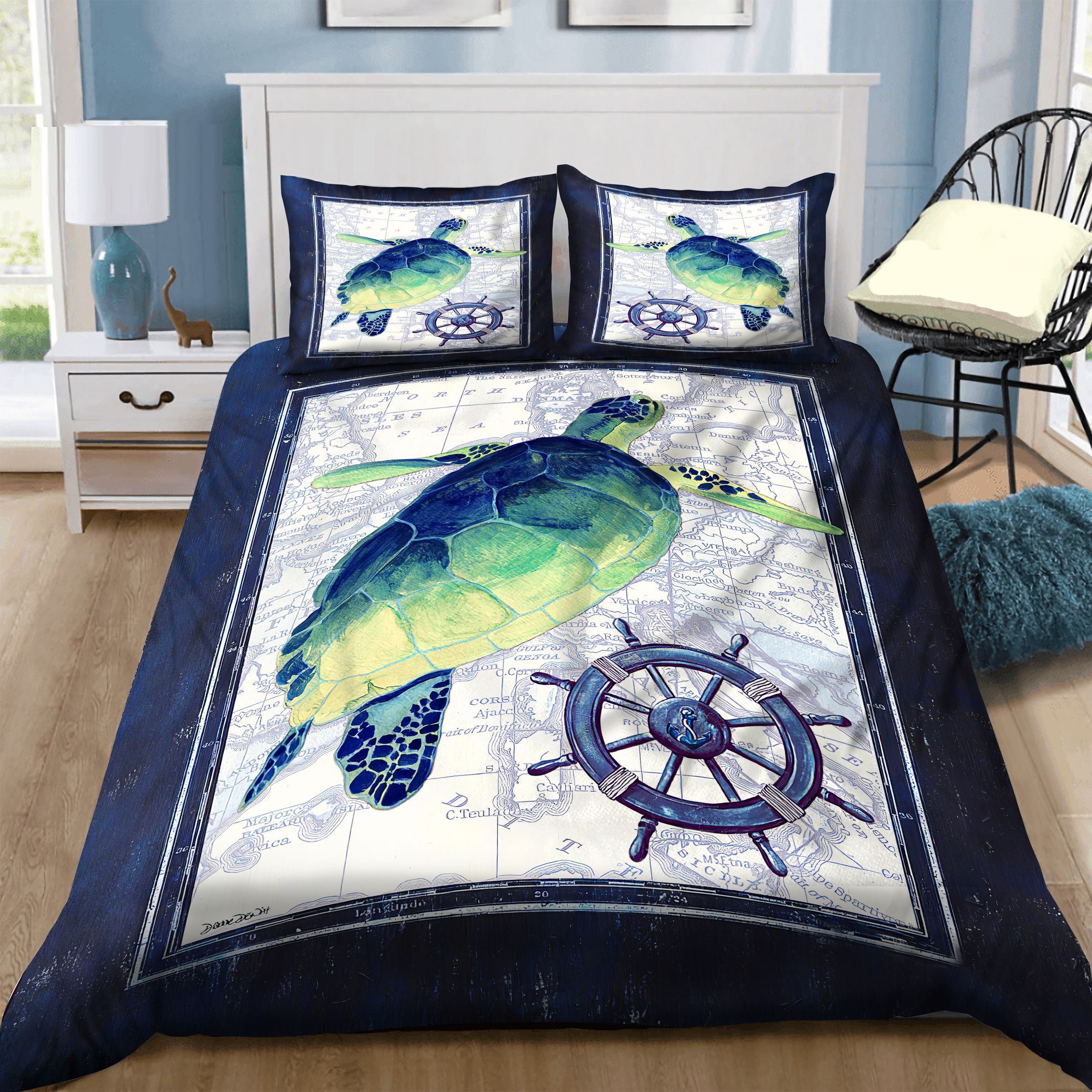 Turtle Bedding Set