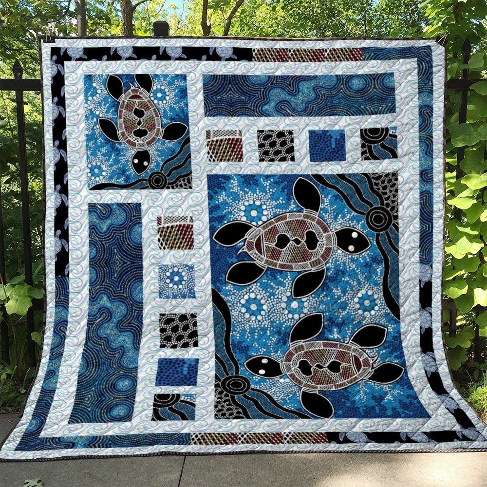 Turtle BI020803C TBG Quilt Blanket
