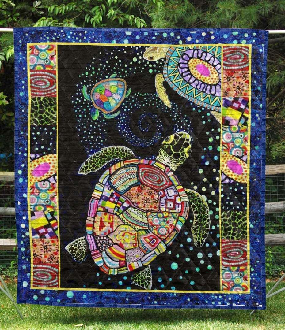 Turtle BI130705B TBG Quilt Blanket