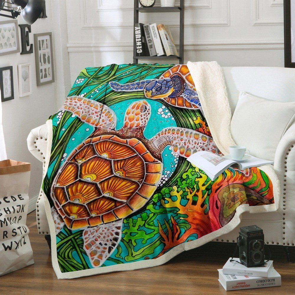 Turtle Sherpa Fleece