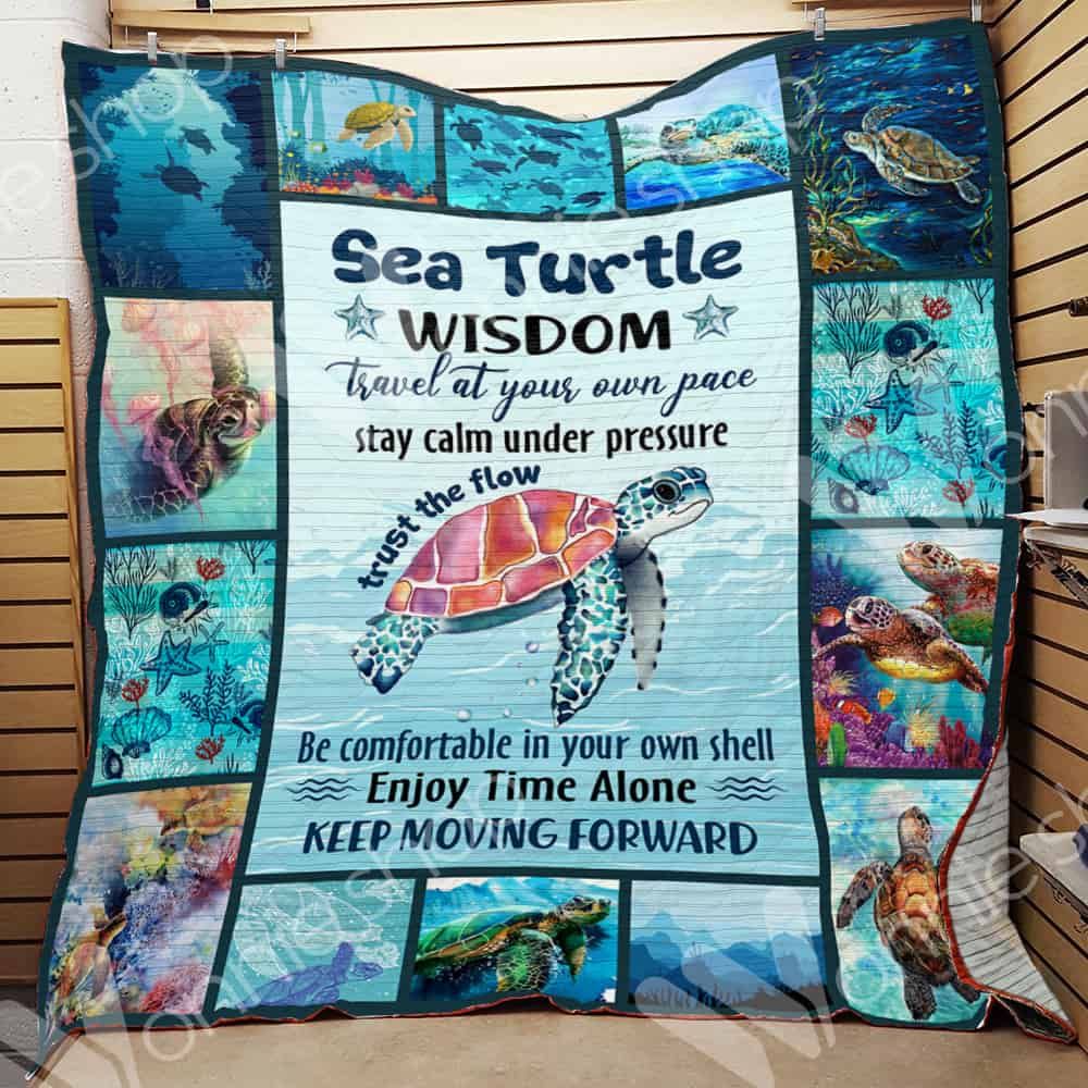Turtle Blanket LNT0612038 Quilt Blanket