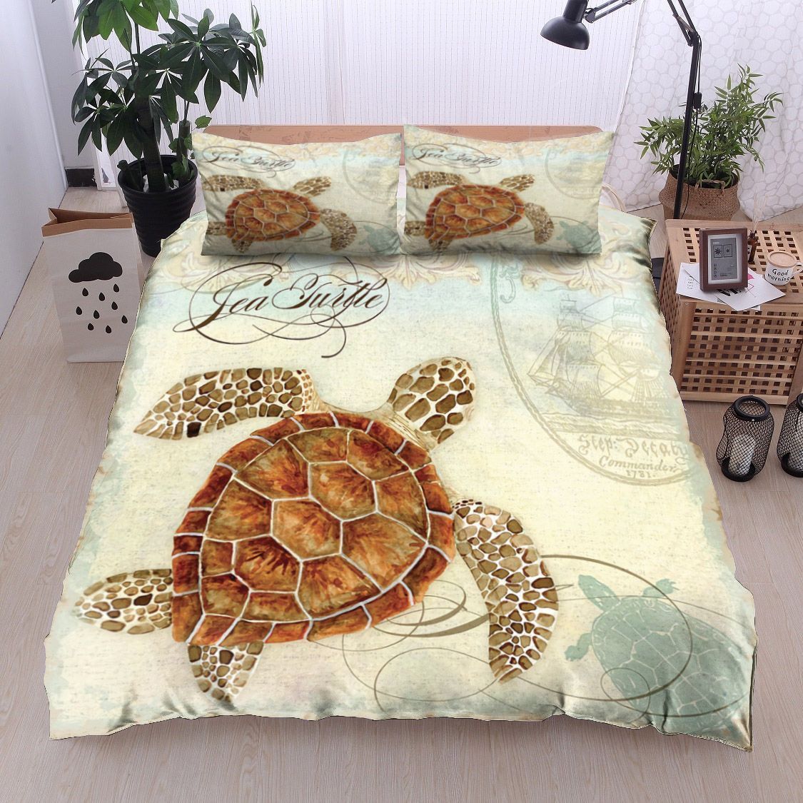Turtle Bedding Set