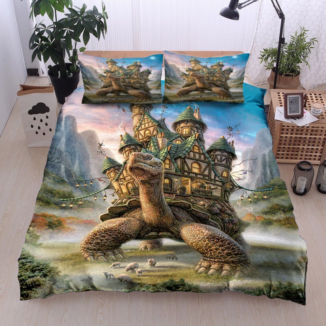 Turtle Castle Animal Bedding Set