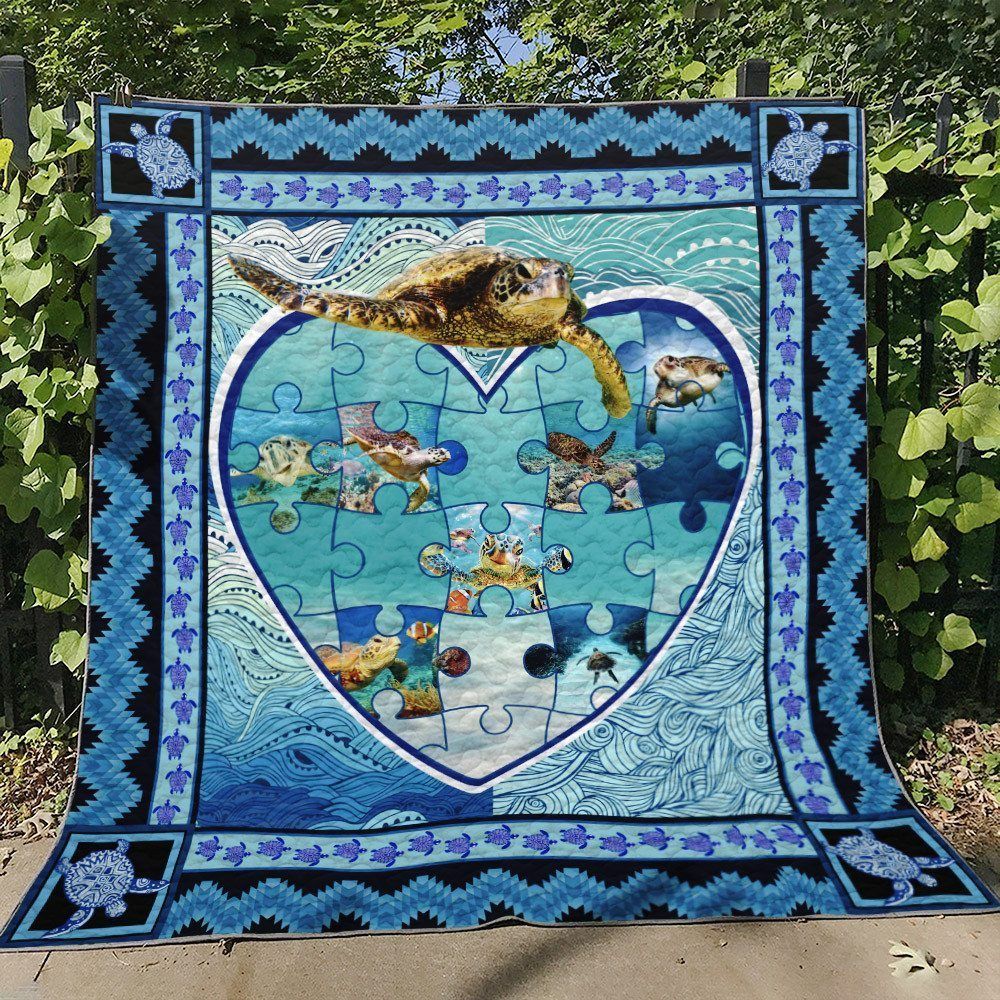 Turtle CG120733 Quilt Blanket