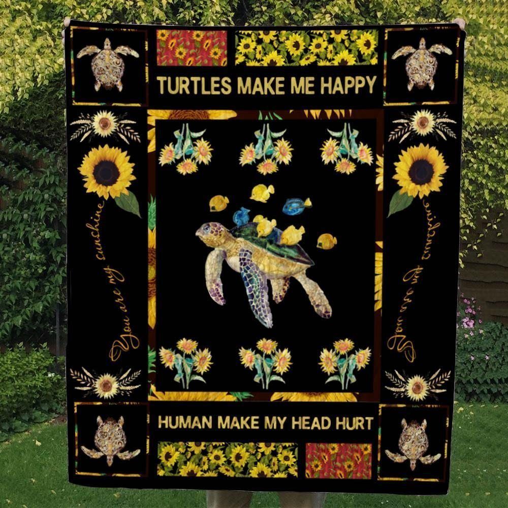 Turtle CL130691 Quilt Blanket