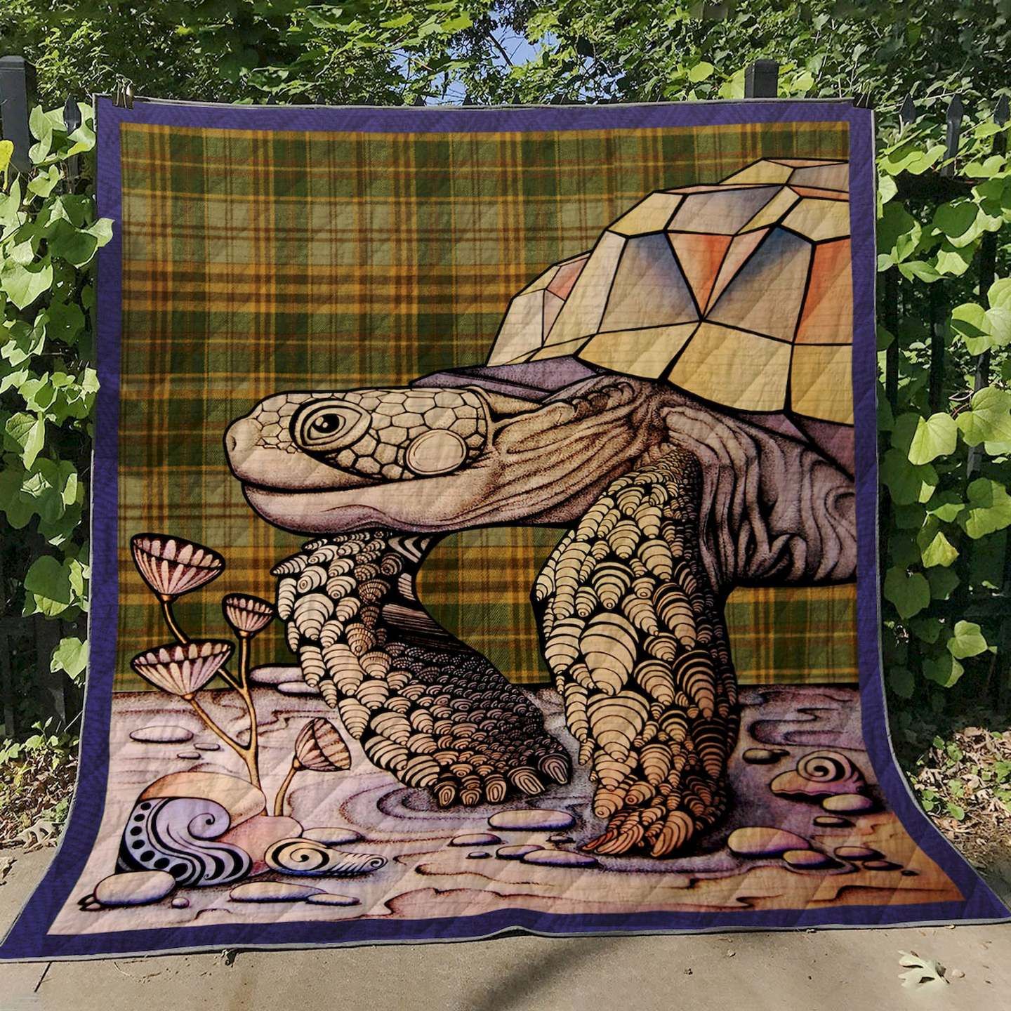Turtle CL16100091MDQ Quilt Blanket
