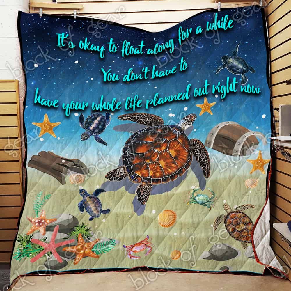 Turtle CL19100937MDQ Quilt Blanket