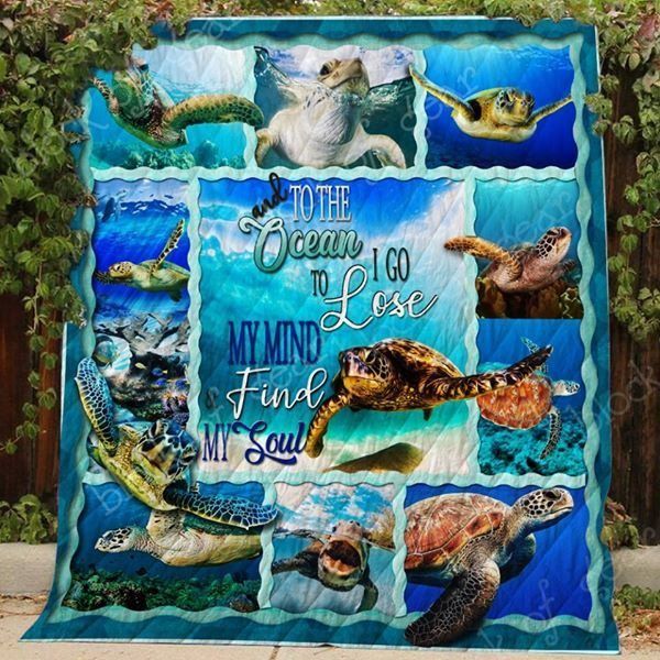 Turtle CLD1707101 Quilt Blanket