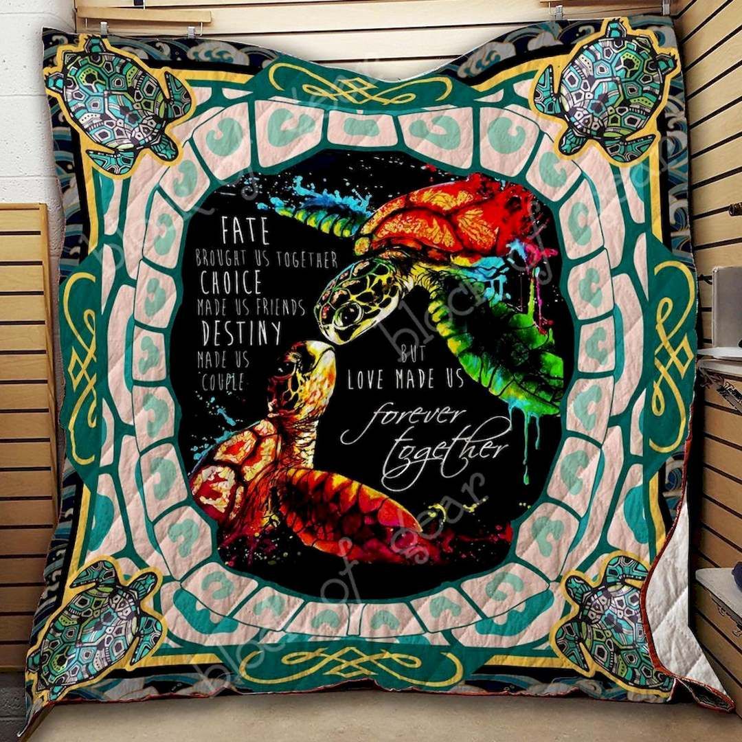 Turtle CLD180757 Quilt Blanket