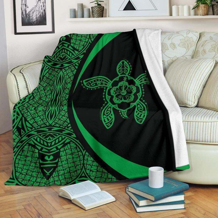 Turtle Sherpa Fleece Blanket