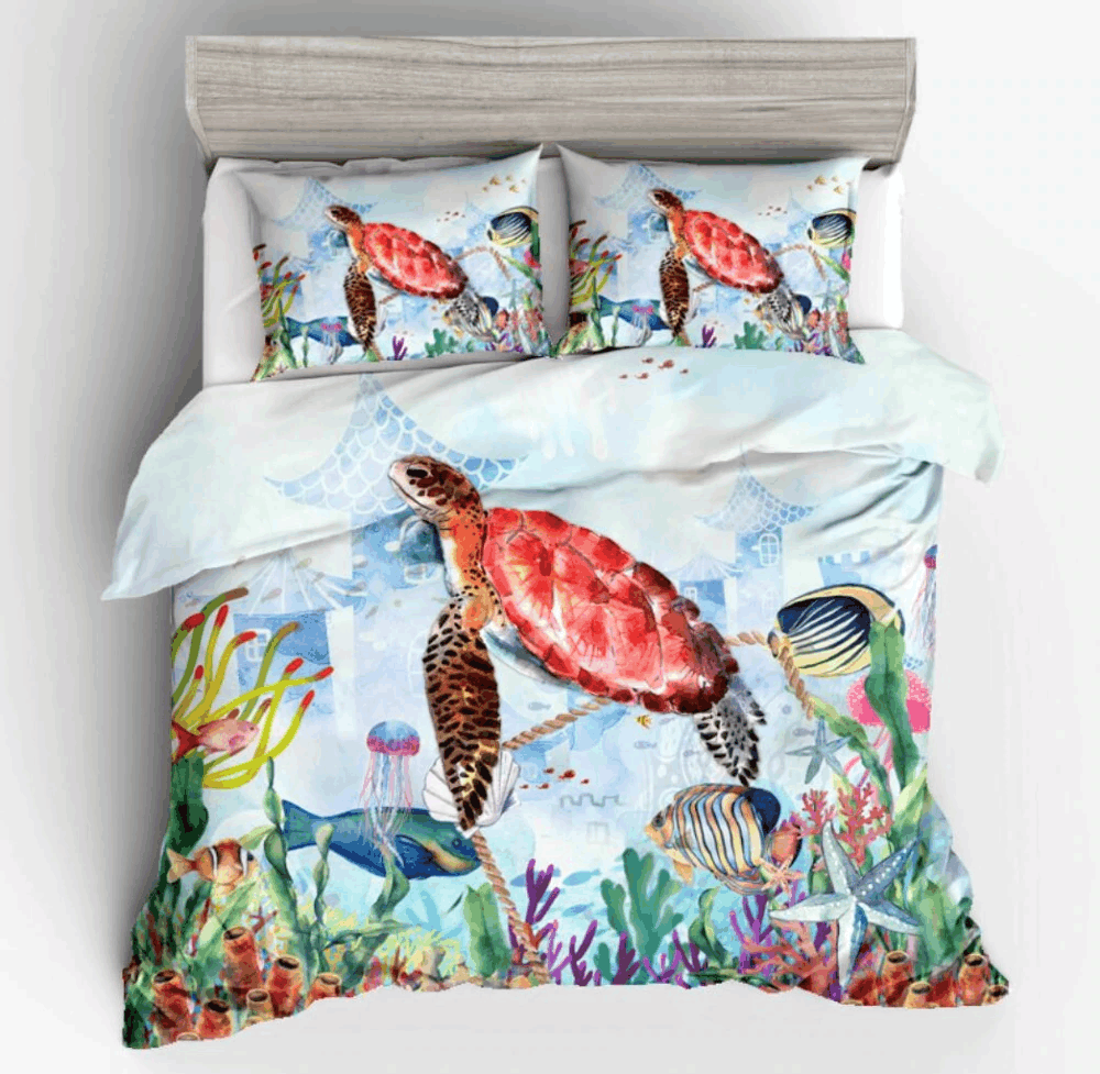 Turtle Bedding Set