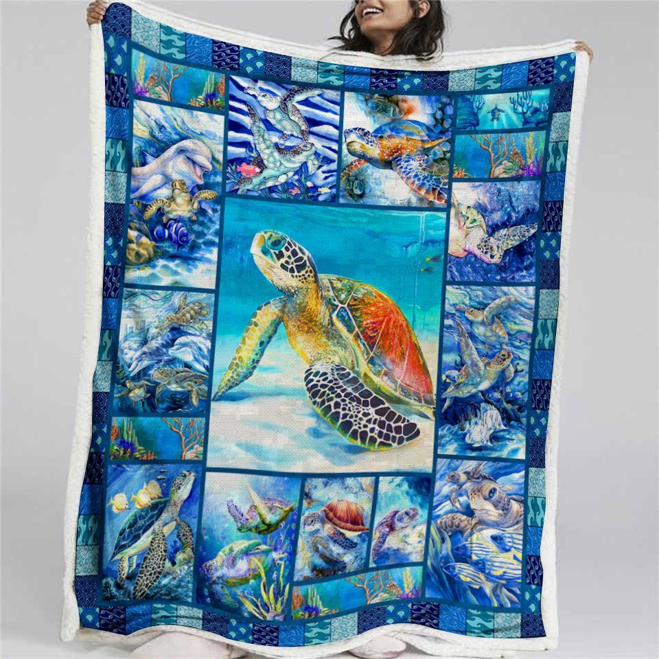 Turtle Sherpa Fleece