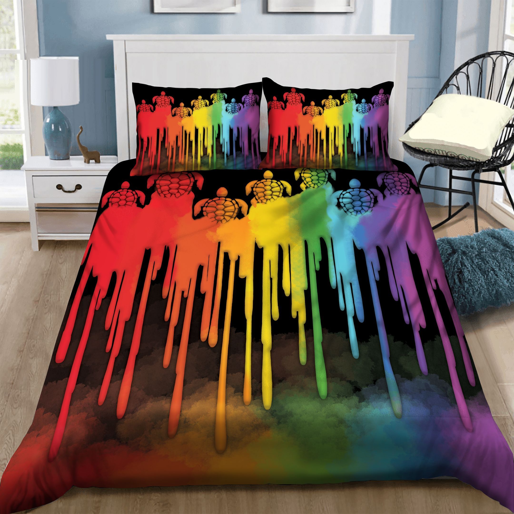 Turtle Color Bedding Set