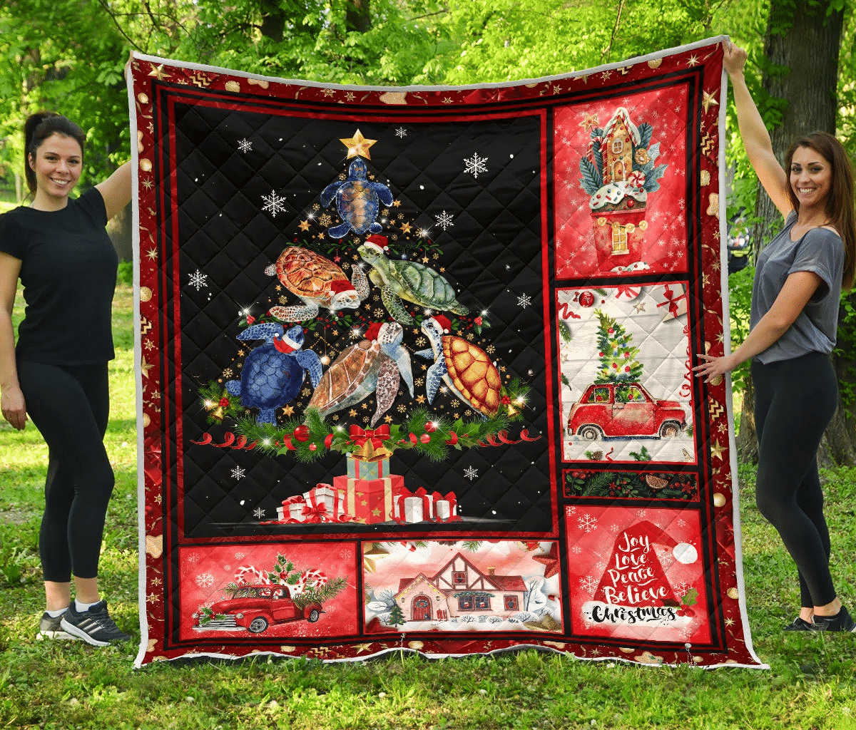 Turtle Come To Me Quilt Blanket DHC3112409TD