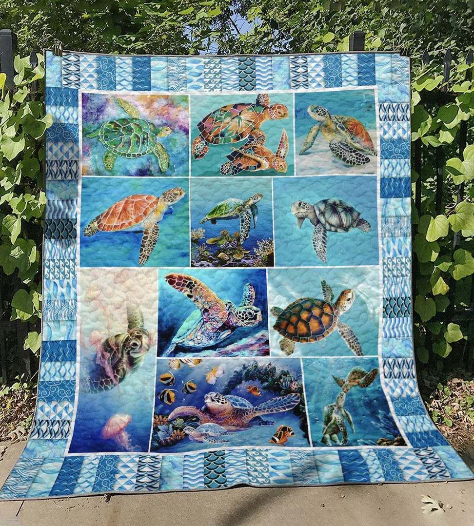 Turtle D010797 Quilt Blanket