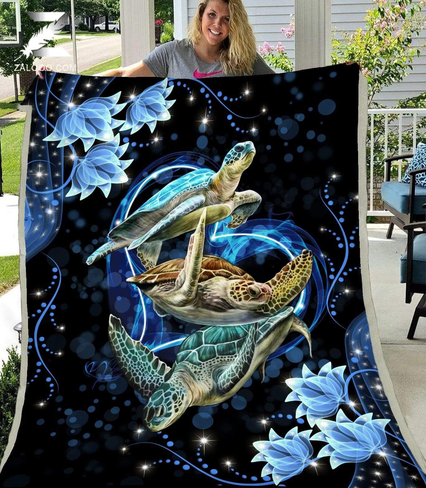 TURTLE Fleece Blanket
