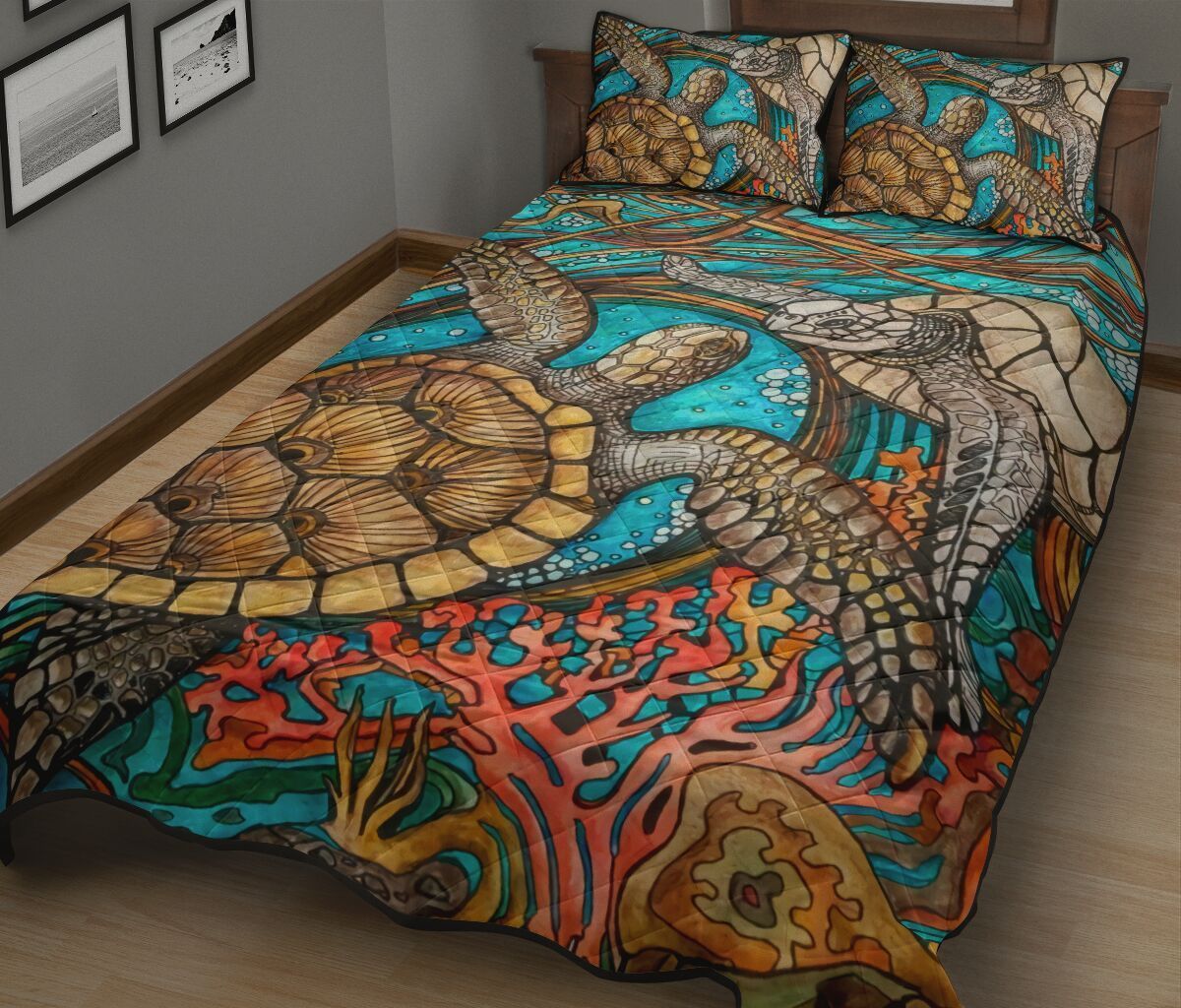 Turtle Bedding Set