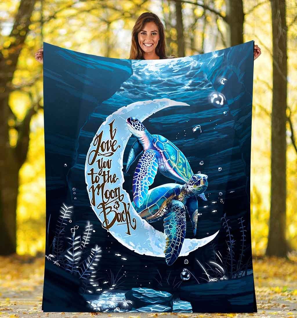 Turtle Fleece Blanket