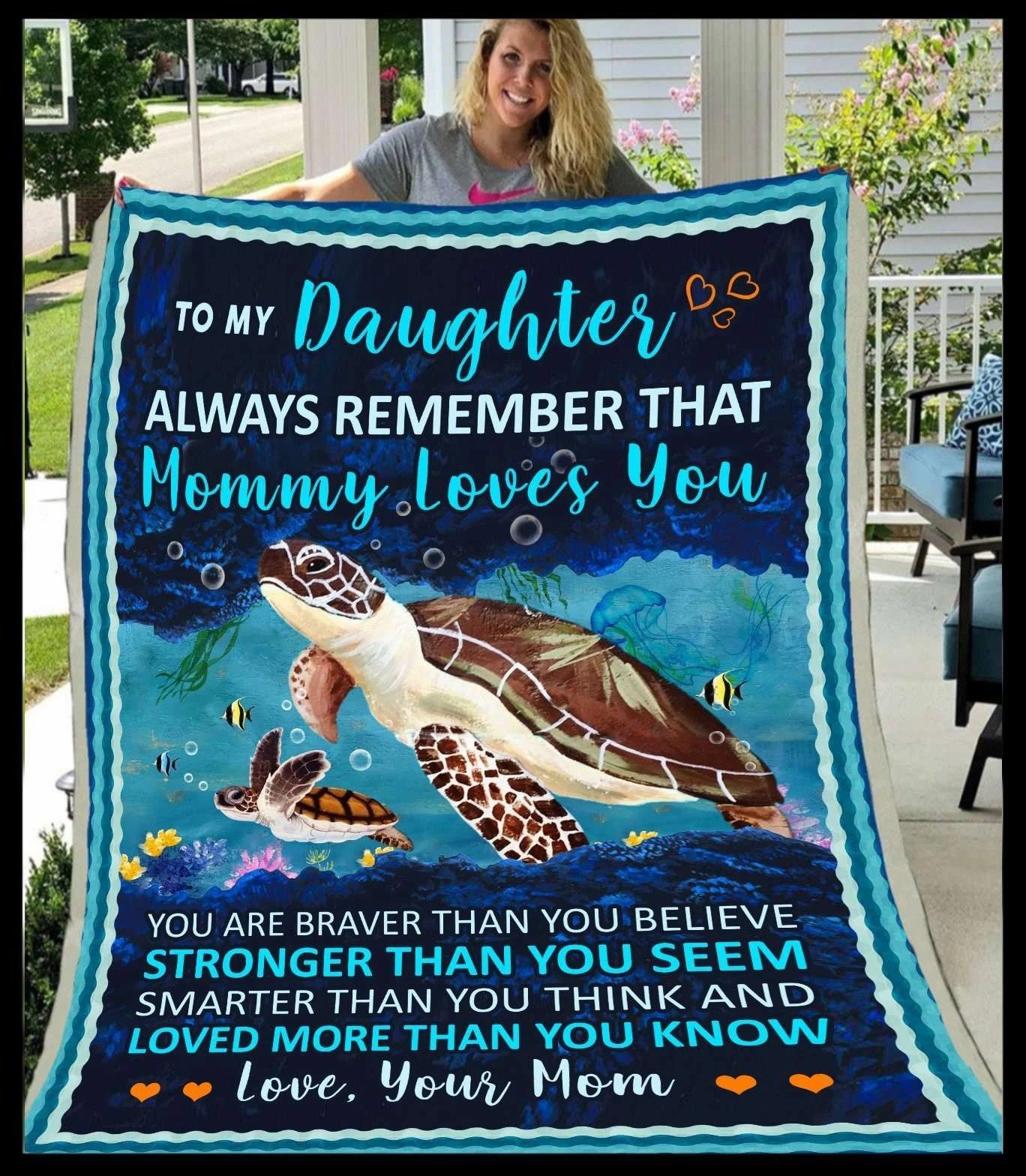 Turtle Fleece Blanket