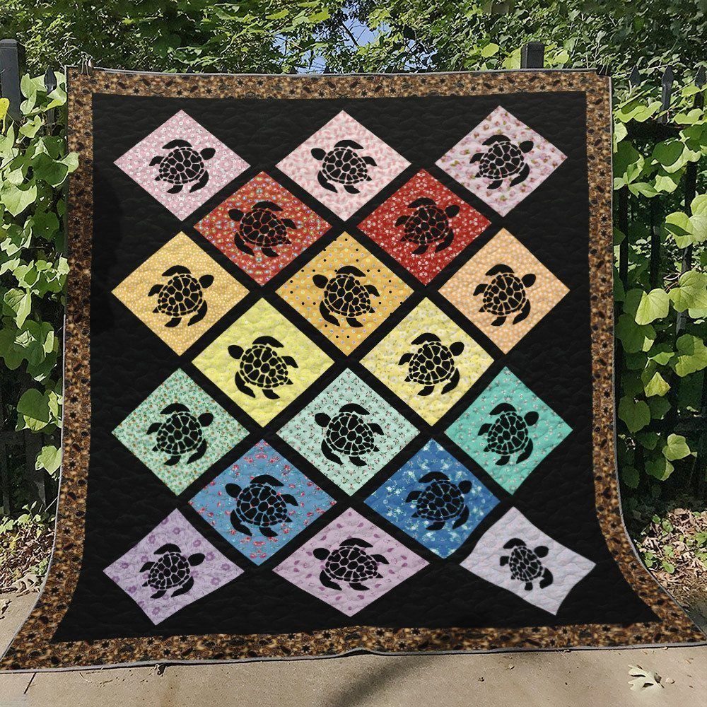Turtle HN150726 Quilt Blanket