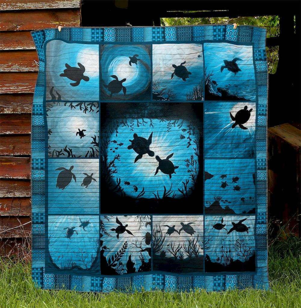 Turtle HS100526 Quilt Blanket