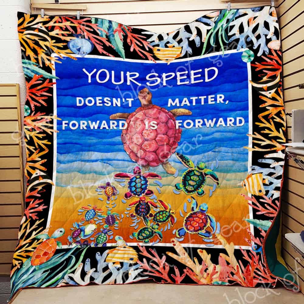 Turtle Journey Your Speed Doesn T Matter Quilt P359 Dhc11123141Dd