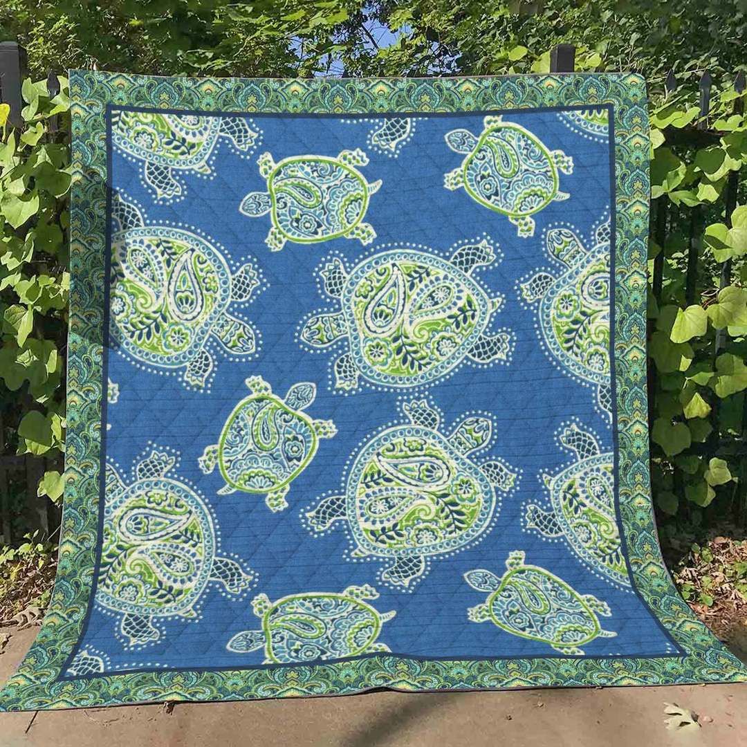 Turtle LI120701A TBG Quilt Blanket