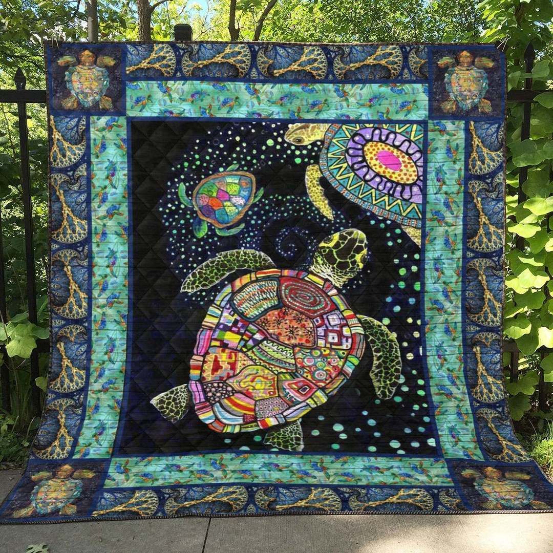 Turtle LI170706A TBG Quilt Blanket