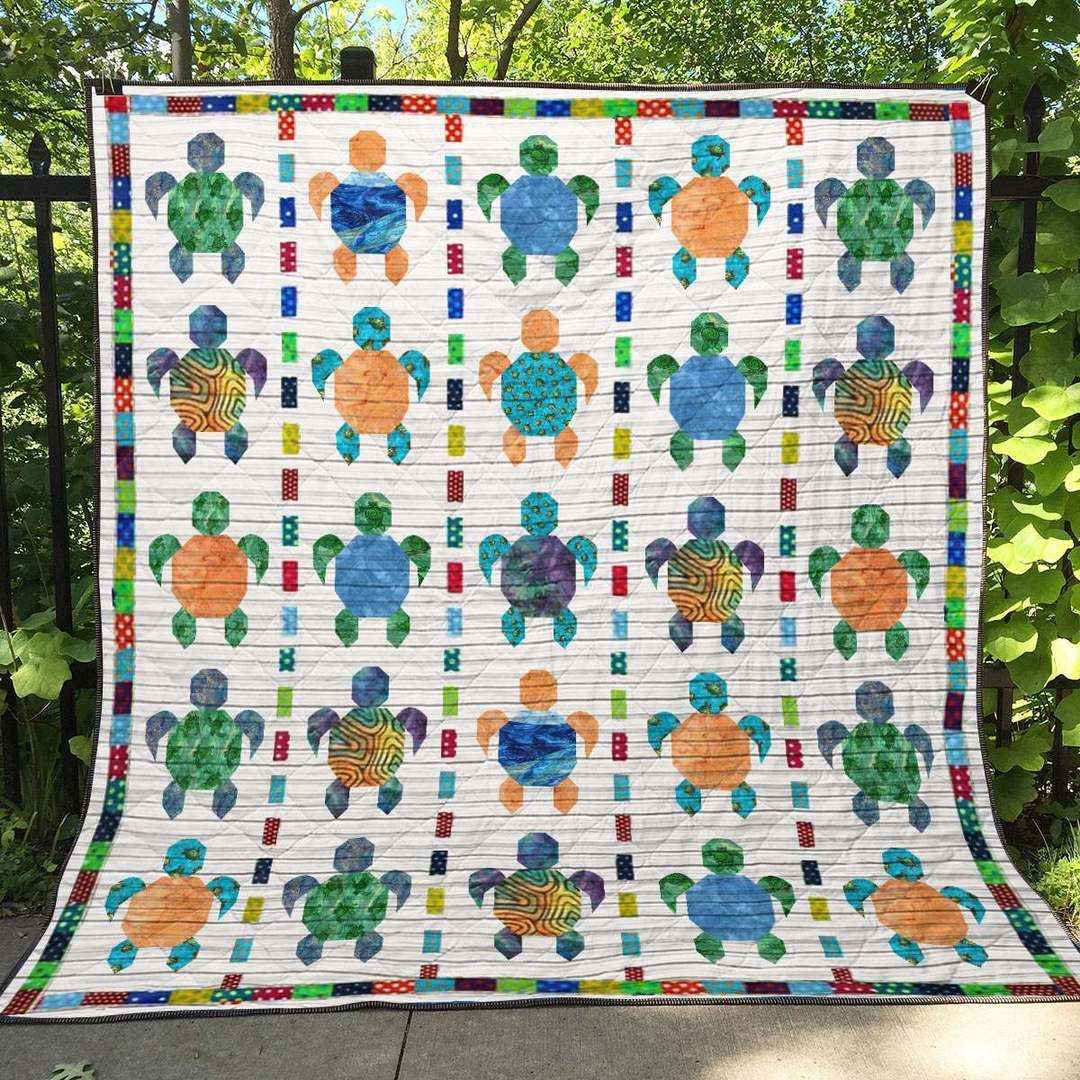 Turtle LI180703A TBG Quilt Blanket