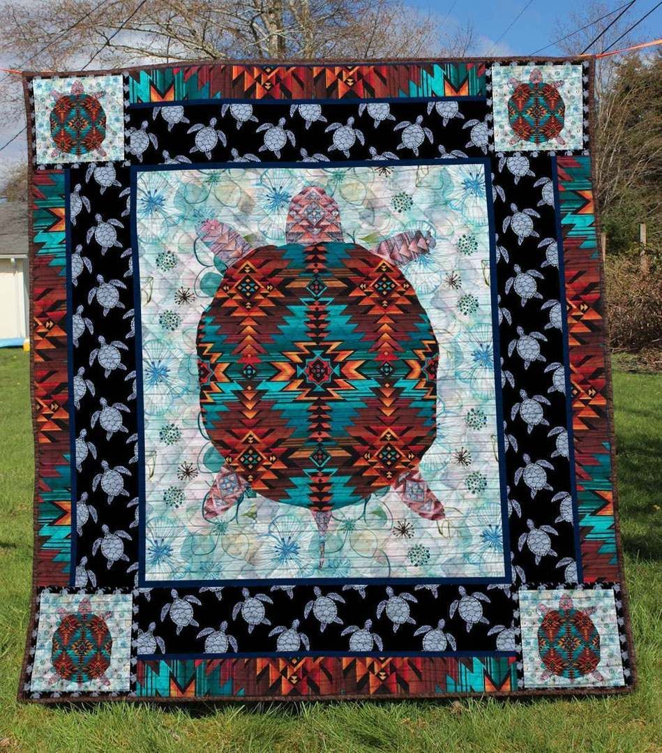 Turtle LI190704A TBG Quilt Blanket