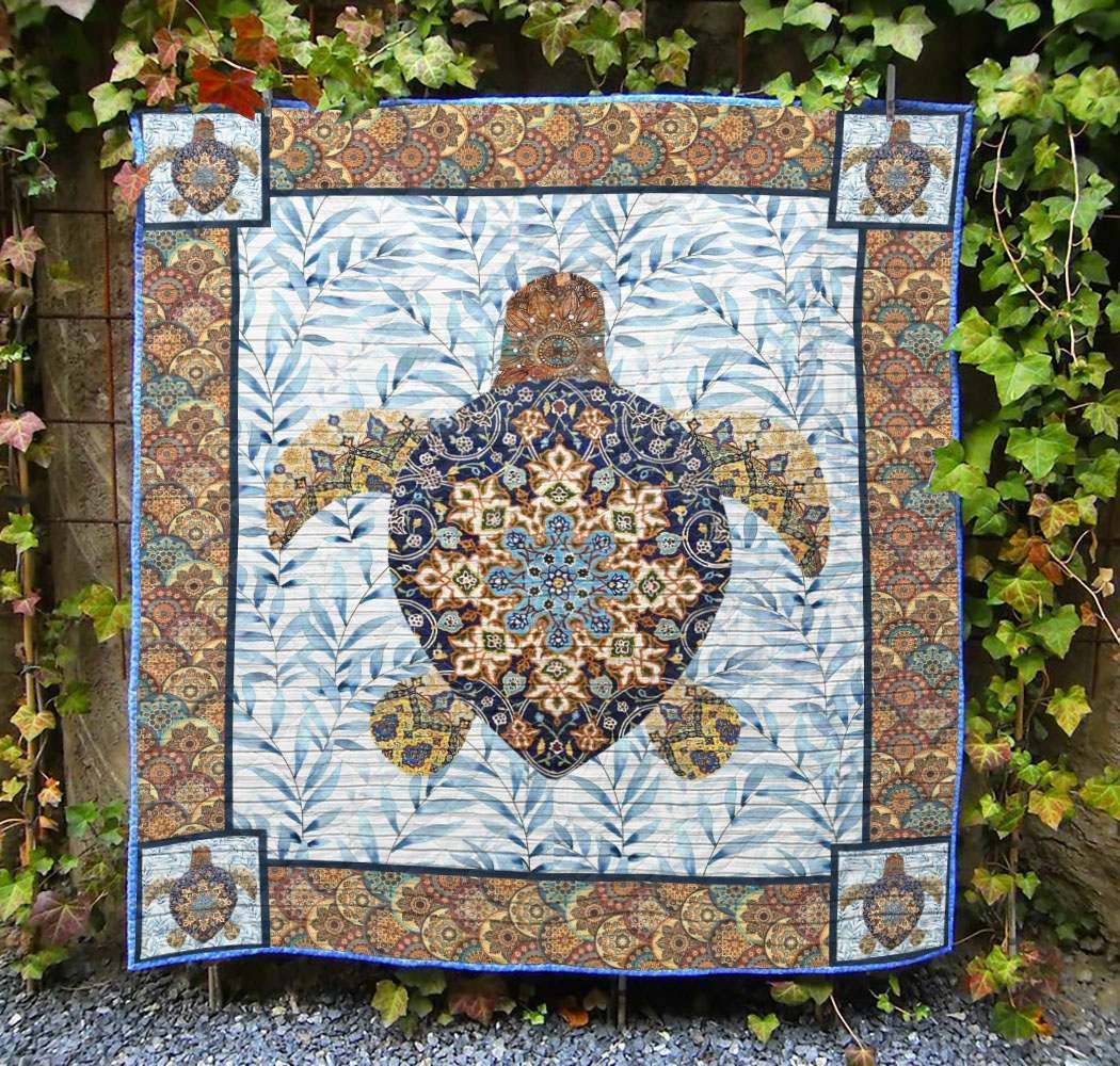 Turtle LI200701A TBG Quilt Blanket