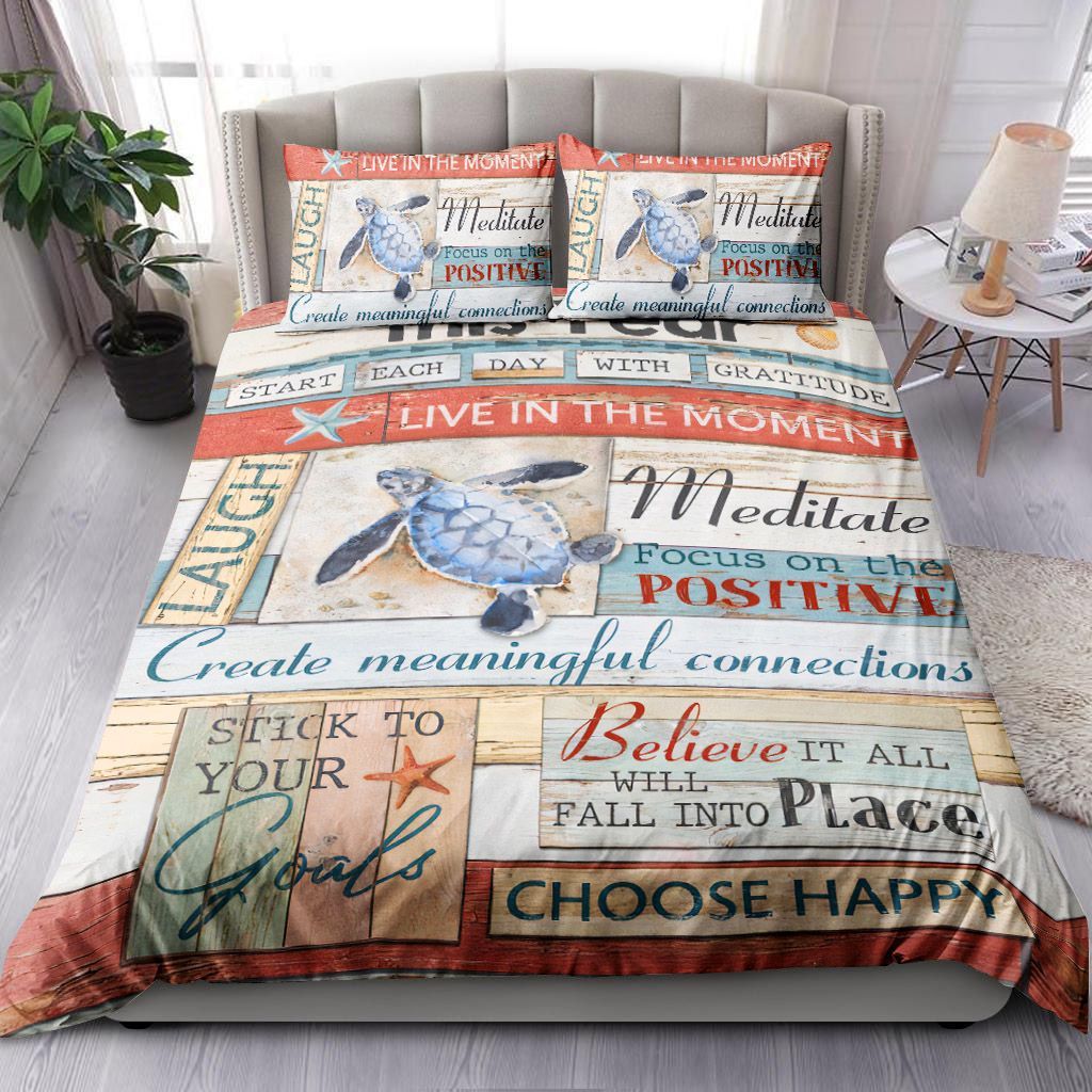 Turtle Live Int He Moment Bedding Set