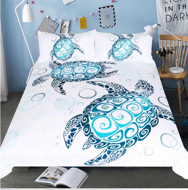 Turtle Marine Bedding Set