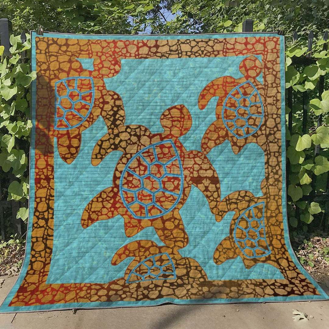 Turtle ML300552 Quilt Blanket