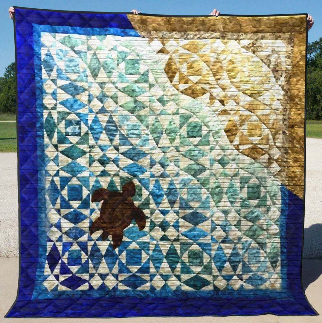 Turtle NA020745B TBG Quilt Blanket