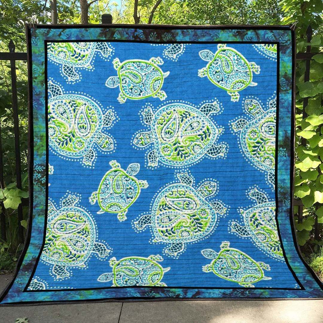 Turtle NA170703B TBG Quilt Blanket