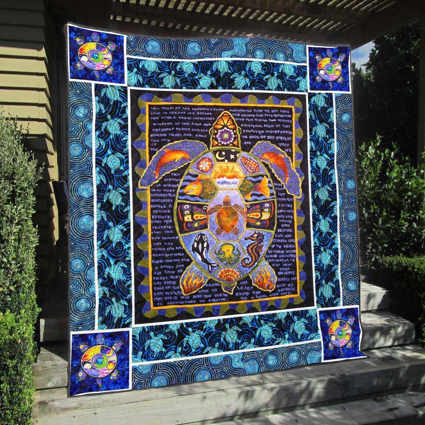 Turtle NA270704C TBG Quilt Blanket